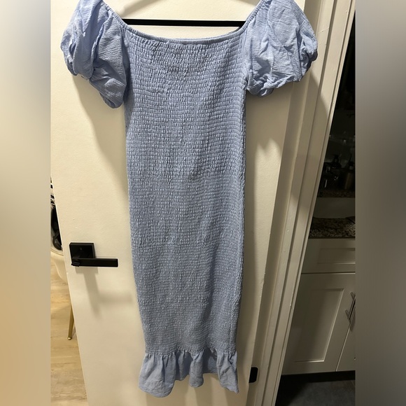 Baltic Born Smocked Off the Shoulder MIDI Dress - Picture 3 of 5